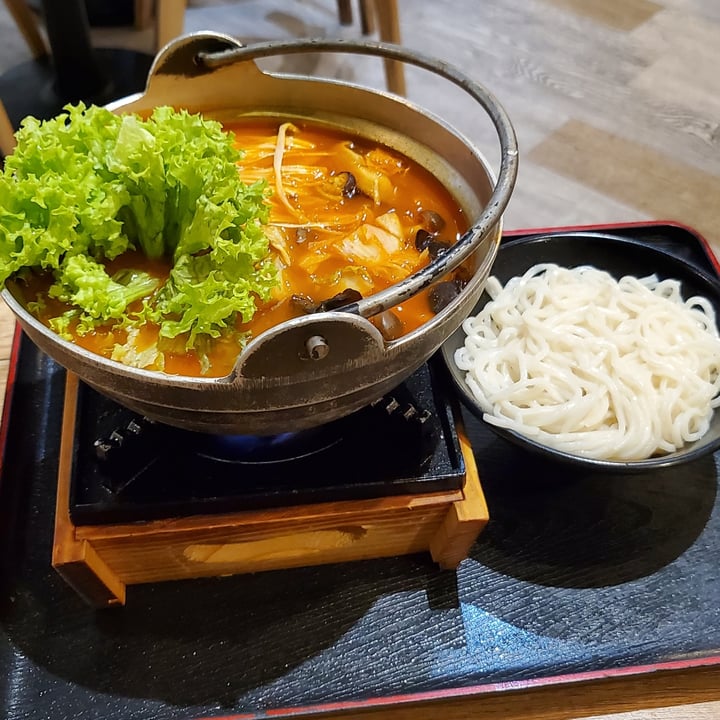 photo of Saute-San Kimchi Stew Hotpot shared by @veggiexplorer on  31 Oct 2020 - review