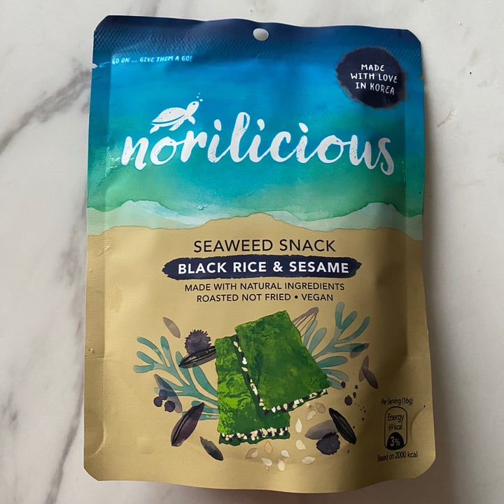photo of Norilicious Black Rice & Sesame shared by @blxck on  22 Aug 2020 - review