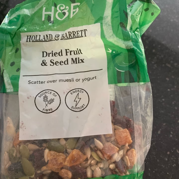 photo of Holland and  Barret mixed seeds and fruit shared by @suefletcher on  24 Jun 2022 - review