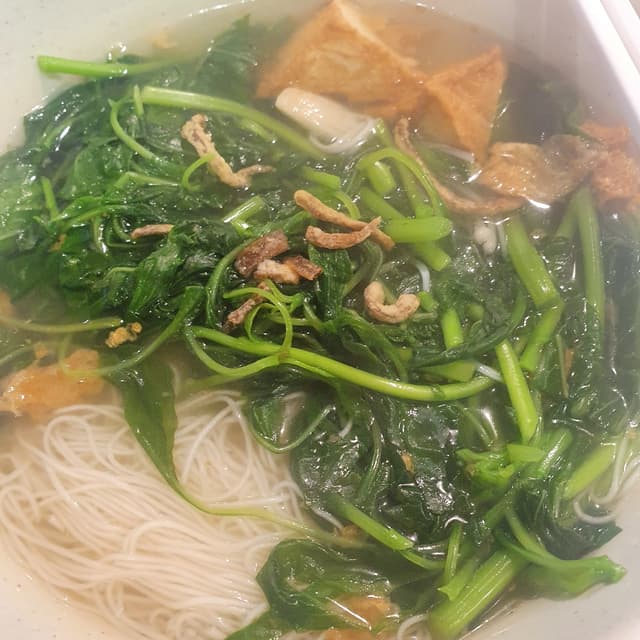 菜肴“Mee Sua Soup”的照片