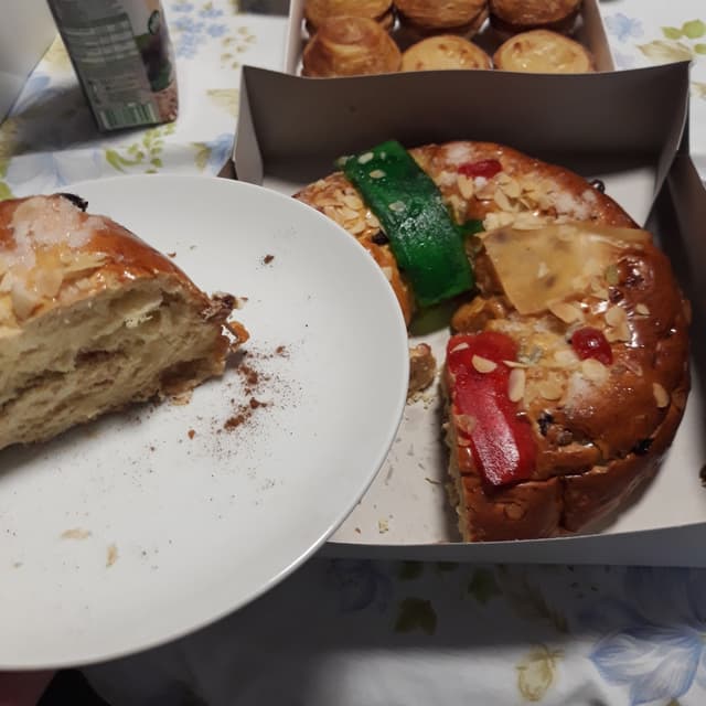 Photo of the dish “Bolo Rei Vegan”