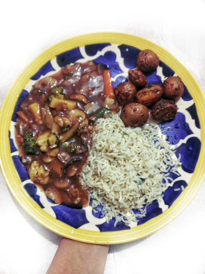 review photo of The Fusion Kitchen Saltado Vegetariano shared by @daisy on 06 Jul 2018 - review