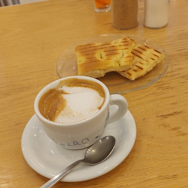 Foto do prato “Cappuccino Con Latte Di Riso”
