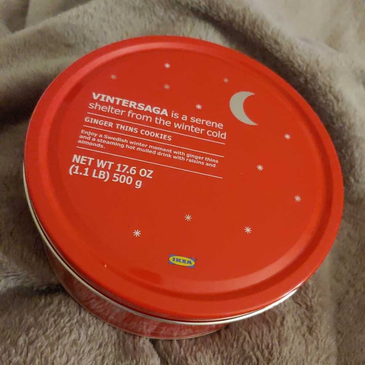 photo of Ikea Ginger Thins Biscuits- Vintersaga shared by @tenfeethigh on  26 Nov 2020 - review