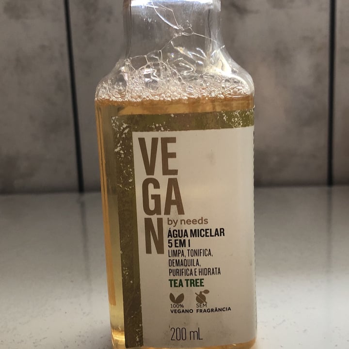 photo of Vegan by Needs Água Micelar 5 em 1 Tea Tree shared by @cir on  25 Oct 2021 - review