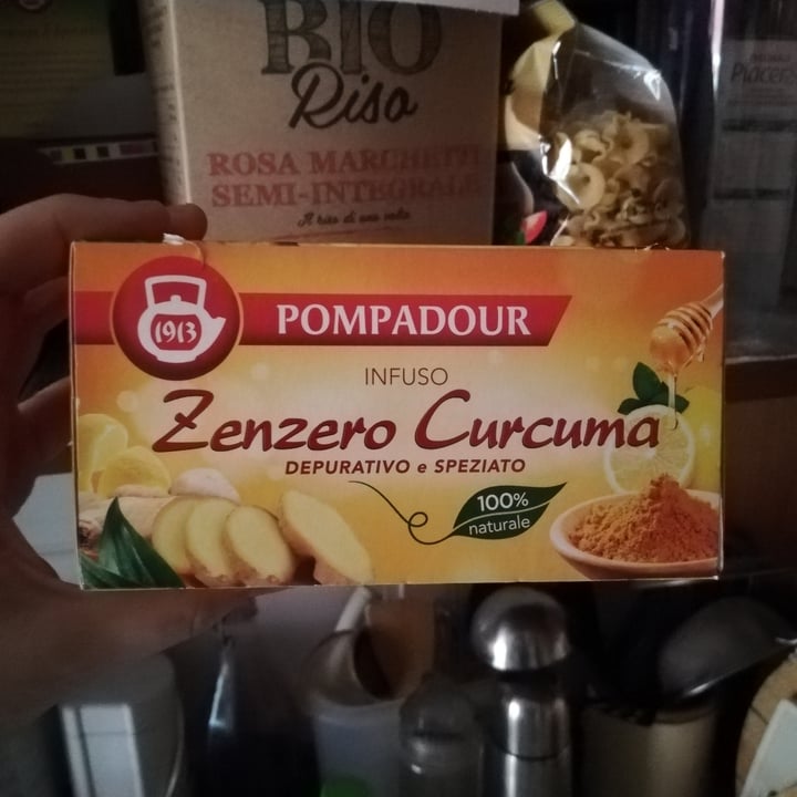 review photo of Pompadour Infuso zenzero e curcuma shared by @benedetta98 on 12 Mar 2022 - review
