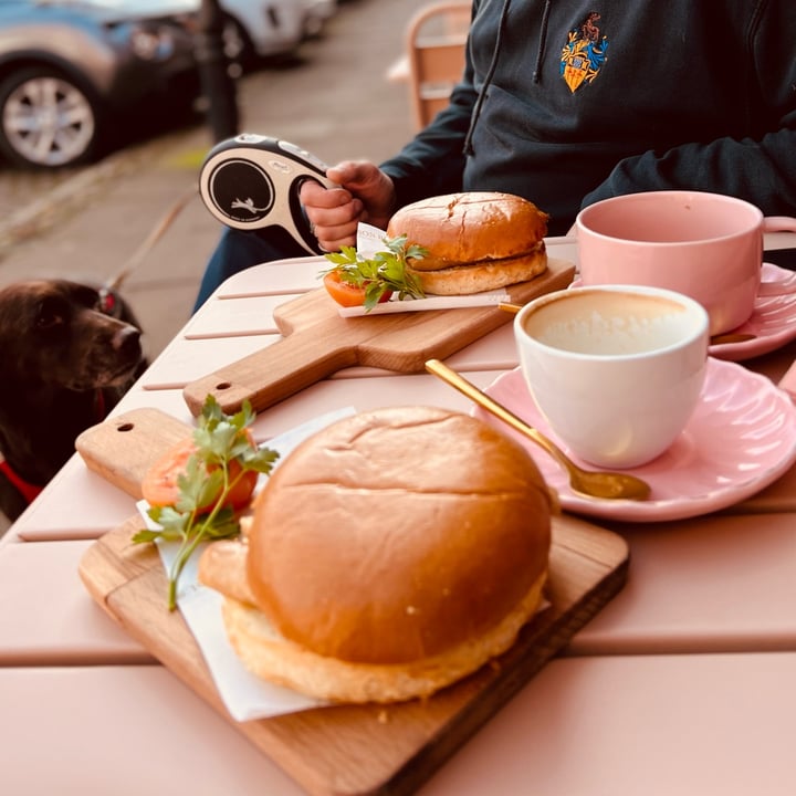 photo of Maison Rose Boutique Cafe Vegan sausage breakfast roll shared by @buzzgirl260 on  14 Apr 2022 - review