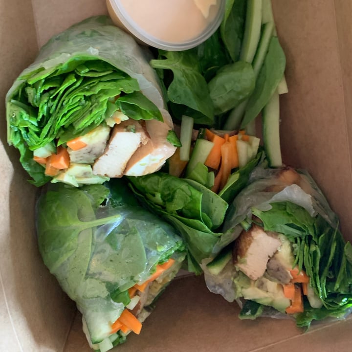 photo of The Conscious Kitchen Summer Rice Paper Rolls shared by @veggielover20 on  17 Nov 2021 - review