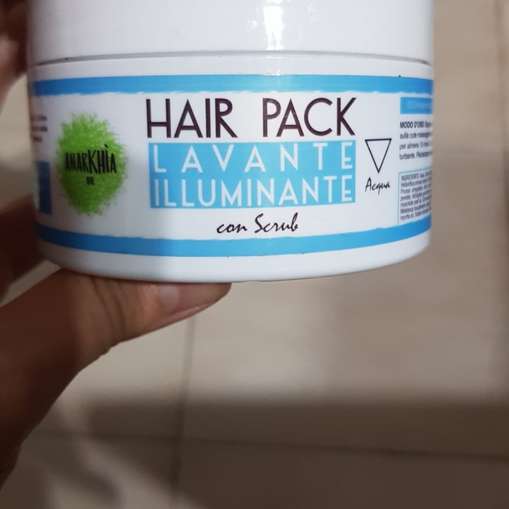 review photo of Anarkhia Bio Hair pack lavante illuminante shared by @fedevi on 26 Oct 2022 - review