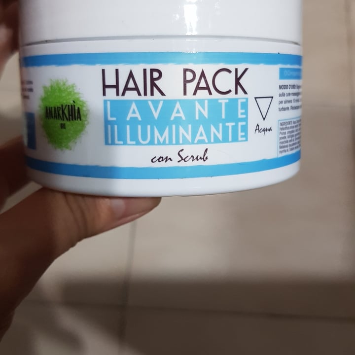 photo of Anarkhia Bio Hair pack lavante illuminante shared by @fedevi on  26 Oct 2022 - review