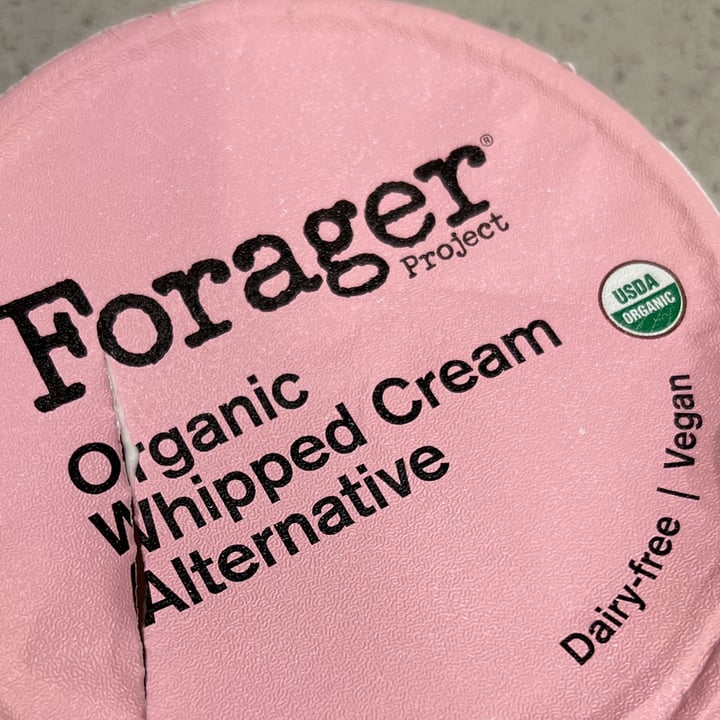 photo of Forager Project Whipped Cream Alternative shared by @lovinflorida on  07 Dec 2021 - review