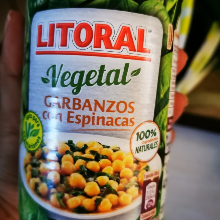 review photo of Litoral Garbanzos Con Espinacas shared by @amazonadeunicornios on 30 Sep 2021 - review