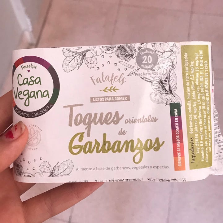 photo of Casa Vegana Toques De Garbanzos shared by @candeeev on  10 Feb 2021 - review