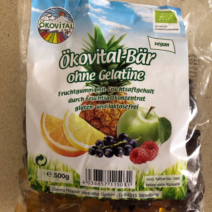 photo of Ökovital Fruit Gummy Candies shared by @ornabu on  18 May 2020 - review