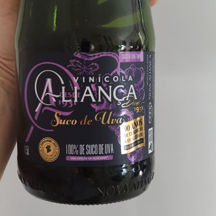 photo of Vinicola aliança Suco 100% uva shared by @pssthler on  08 Jul 2022 - review