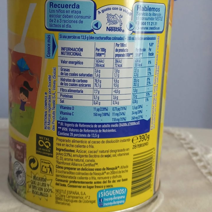 photo of Nestlé Nesquik sostenible shared by @punxin on  14 Aug 2022 - review