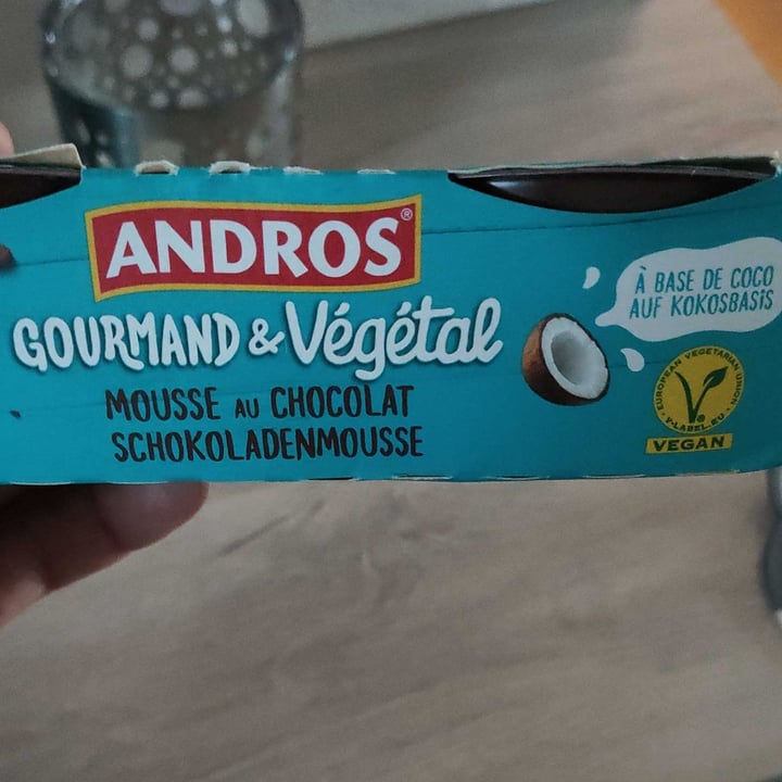 review photo of Andros Gourmand végétal au lait de coco Mousse Au Chocolat shared by @blopes87 on 27 May 2022 - review