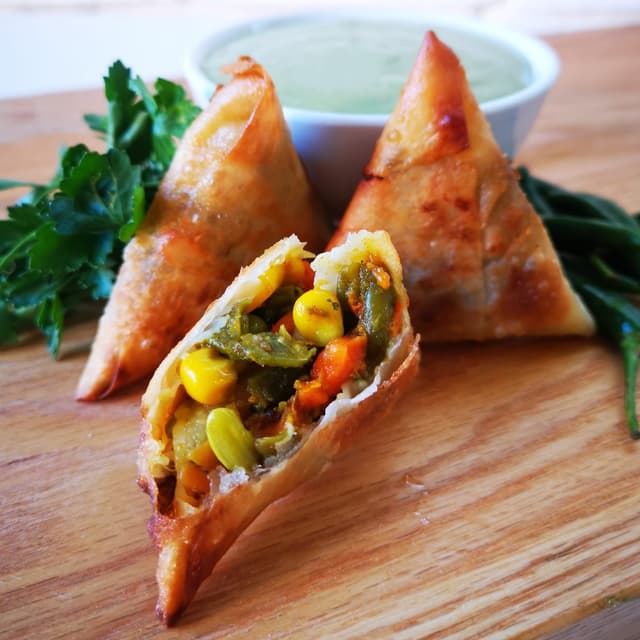 Samoosas from Myra - Vegan Product Reviews & Ratings | abillion