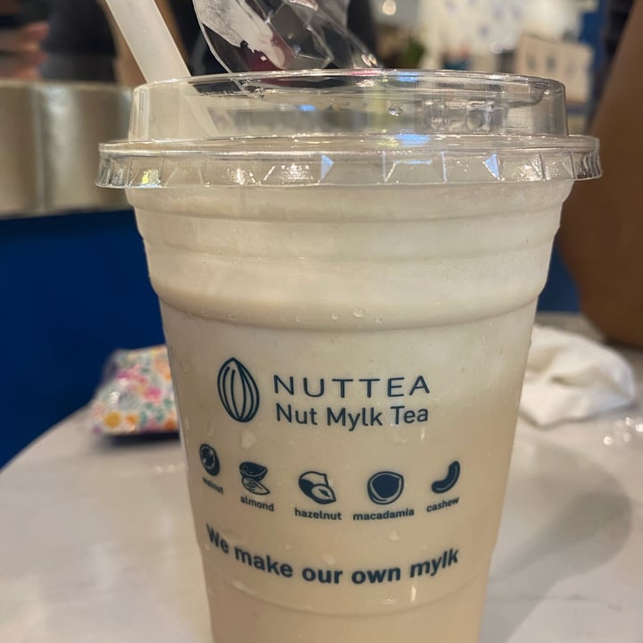 review photo of NUTTEA Coffee with Nut Cream shared by @carriebevegan on 12 Jun 2022 - review