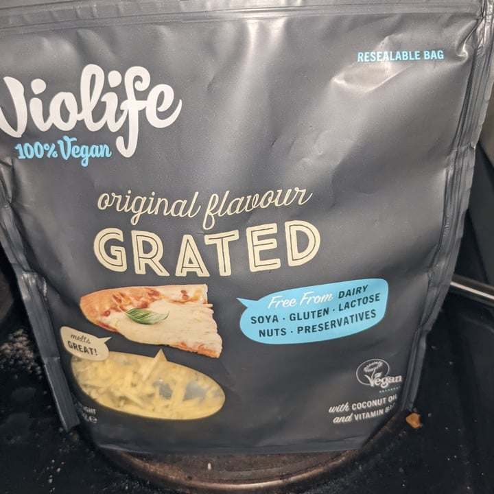 photo of Violife Original Flavour (Grated) shared by @veganwitch50 on  30 Jan 2022 - review