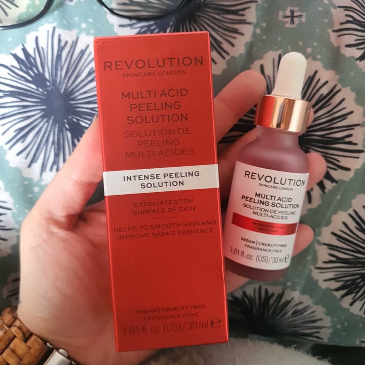 review photo of Revolution Beauty Multi-acid peeling solution shared by @htsilvia on 21 Feb 2022 - review