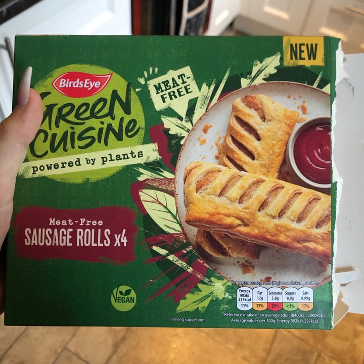 photo of Findus Meat-Free Sausage Rolls shared by @elizabethbourn on  29 Oct 2020 - review