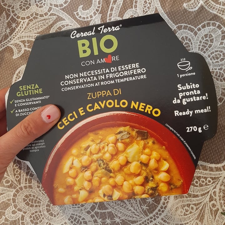 photo of Cereal Terra Zuppa Di Ceci E Cavolo Nero shared by @lulibeth on  03 Mar 2022 - review