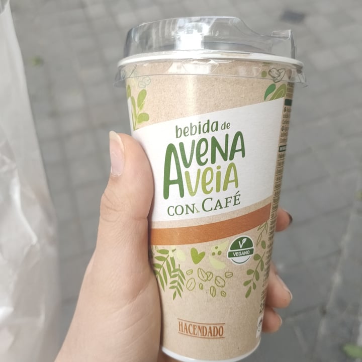 photo of Hacendado Bebida De Avena Con Café shared by @lunafernandez on  30 May 2021 - review