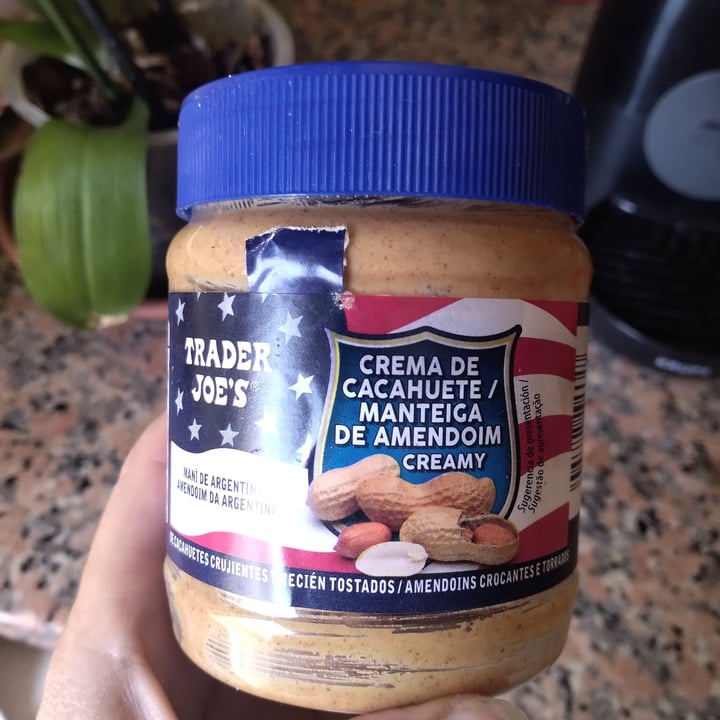 photo of Trader Joe's manteiga de amendoim shared by @veganshakti on  30 Jul 2022 - review
