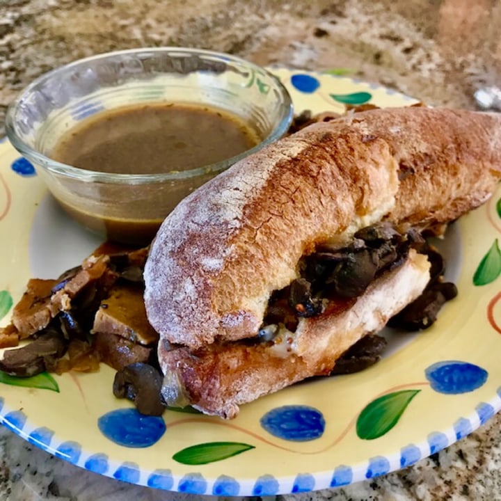 photo of Nectar Cafe French Dip shared by @pdxveg on  23 Apr 2020 - review