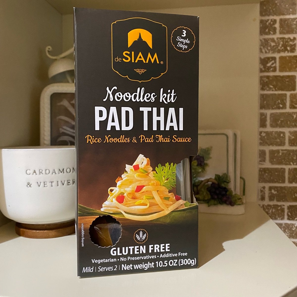 Pad Thai Noodles Kit from de Siam - Vegan Product Reviews & Ratings ...