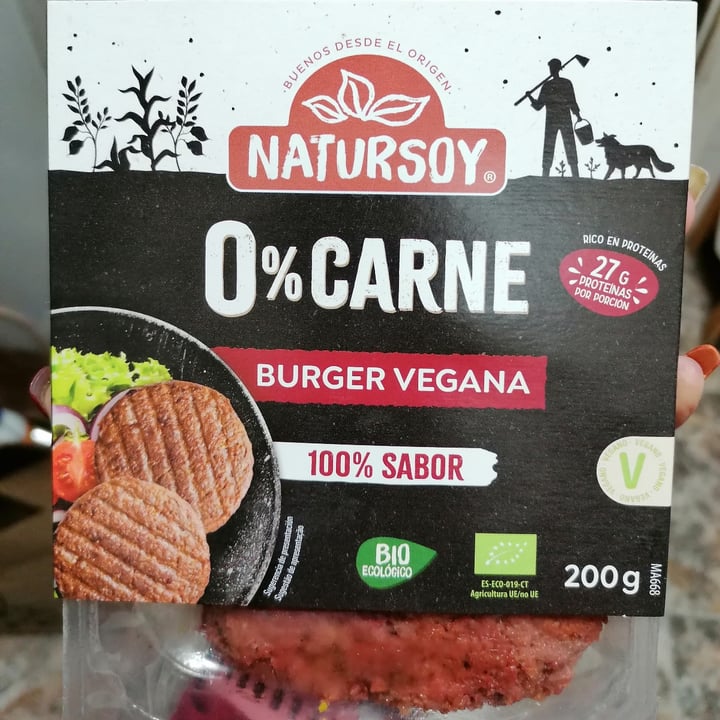 photo of Natursoy Burger Vegana shared by @masutil87 on  28 Nov 2021 - review