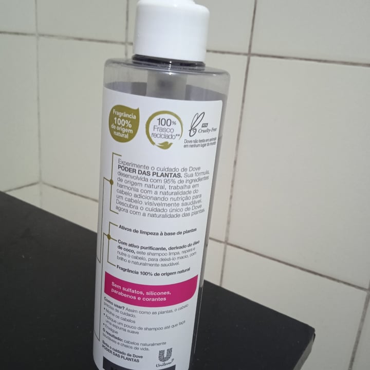 photo of Dove Shampoo Poder das Plantas - Nutrição + Gerânio shared by @karemandrade on  02 Sep 2022 - review