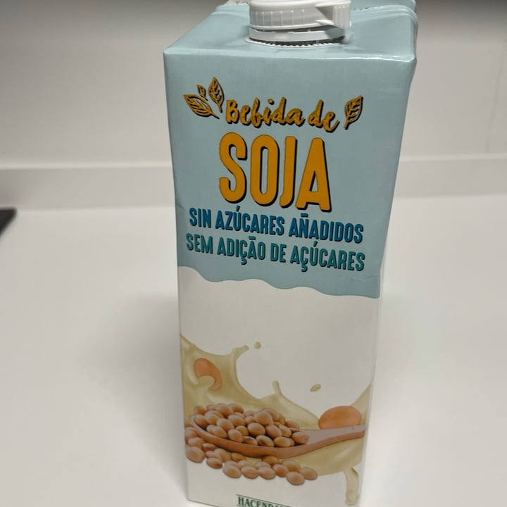 photo of Hacendado Bebida De Soja Sin Azúcares Añadidos shared by @tamara-stiz on  12 Jan 2022 - review