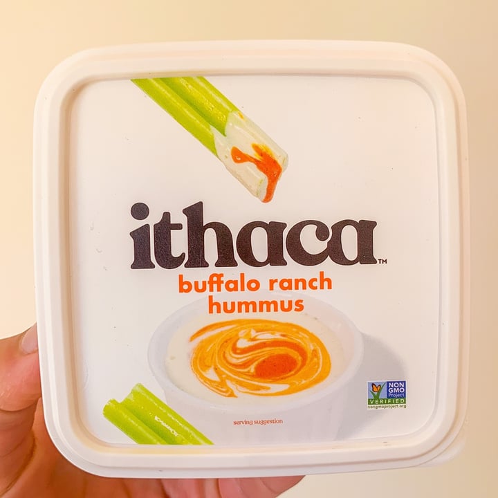 photo of Ithaca Cold-Crafted Buffalo Ranch Hummus shared by @jordaneatsplants on  01 Jul 2021 - review