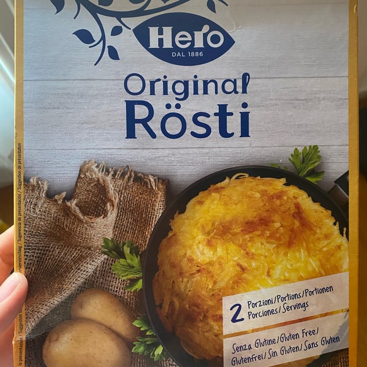 photo of Hero Original Rösti shared by @giuliavolt on  25 Oct 2022 - review