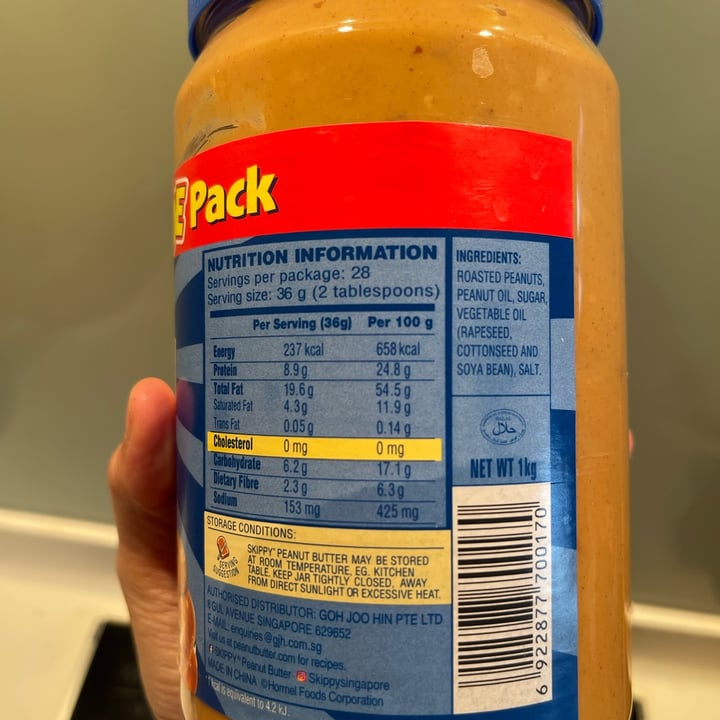 review photo of Skippy Chunky Peanut Butter shared by @carachew on 04 Jan 2022 - review