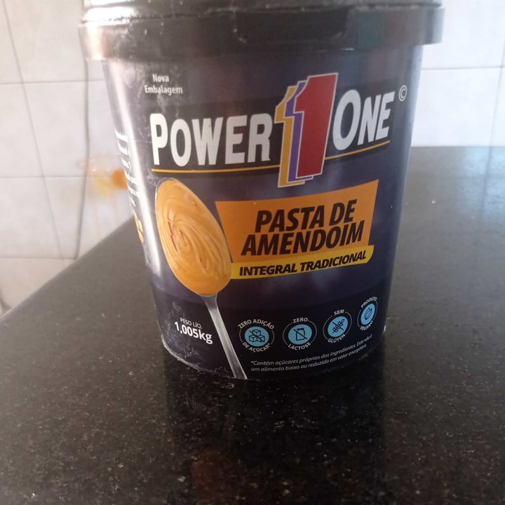 review photo of Power1one Pasta de amendoim shared by @ninahguedorisi on 17 Jun 2022 - review