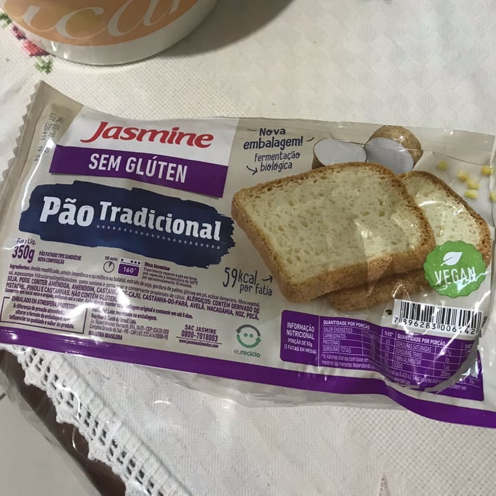 review photo of Jasmine Pão Tradicional Sem Glúten shared by @paulatais on 26 May 2022 - review