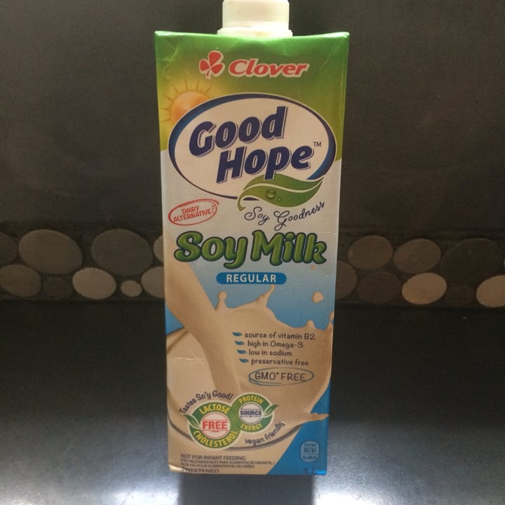 photo of Clover Soy Milk - Regular shared by @sammartingano on  19 Feb 2020 - review