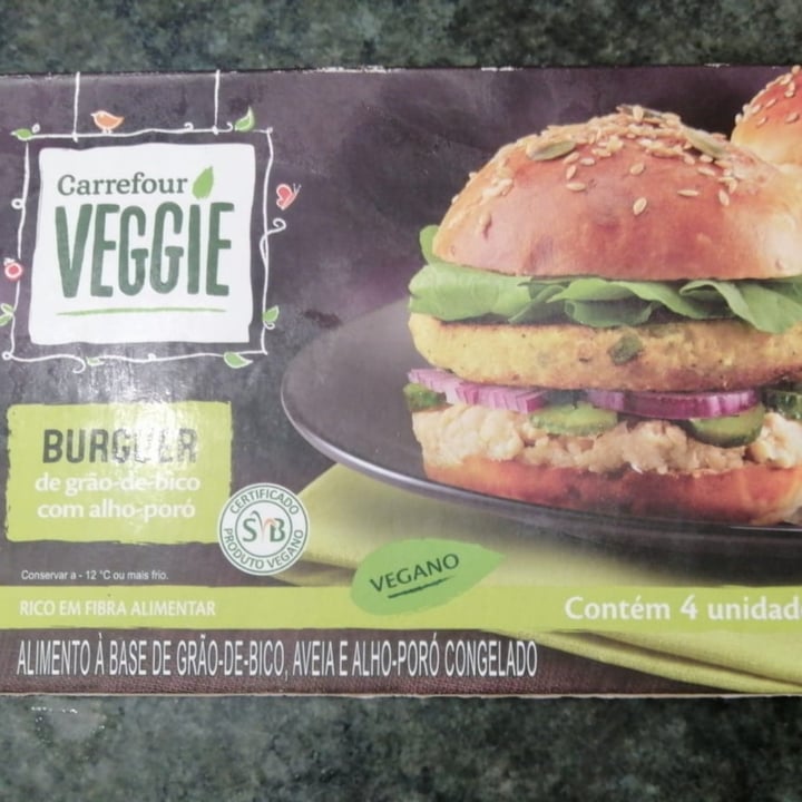 photo of Carrefour Veggie Burguer  shared by @sidineibarreto1965 on  28 Apr 2022 - review