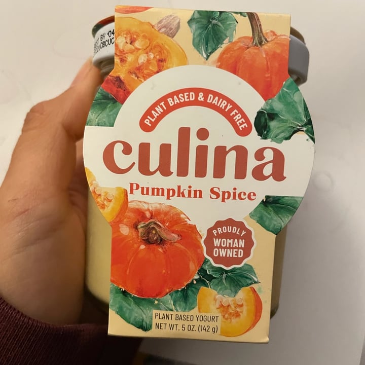 photo of Culina Yogurt Pumpkin Spice shared by @melnourish on  28 Oct 2021 - review