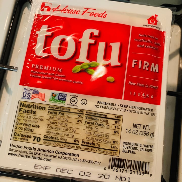 photo of House Foods Tofu Premium  Firm   shared by @allhess on  22 Nov 2020 - review