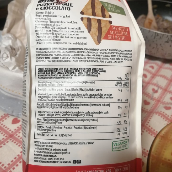 review photo of Fiorentini Si&No Pizzico Di Sale E Cioccolato shared by @brunoluigi on 16 Dec 2022 - review