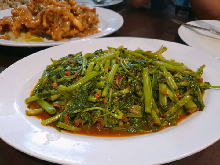 photo of Divine Realm Vegetarian Restaurant Spicy Kang kong shared by @veggiexplorer on  15 Dec 2019 - review