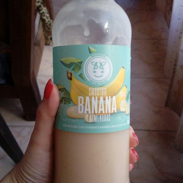 photo of Felices Las Vacas Smoothie de Bananas y Almendras shared by @ramirezlulu on  20 Dec 2020 - review