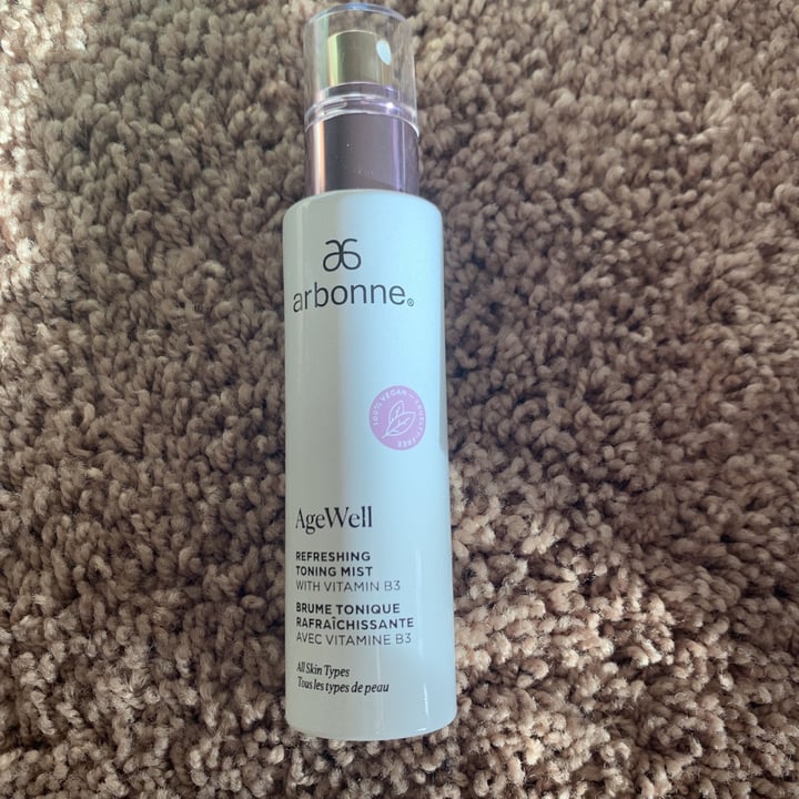 review photo of Arbonne Age well toning mist shared by @tgugliotti on 30 Dec 2020 - review