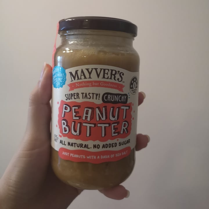 photo of Mayver's Crunchy Peanut butter shared by @savk0h on  18 May 2022 - review