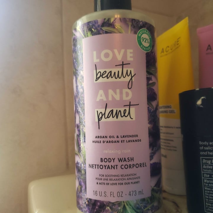 photo of Love Beauty and Planet Argan Oil & Lavender Body Wash shared by @amakarick on  29 Aug 2021 - review