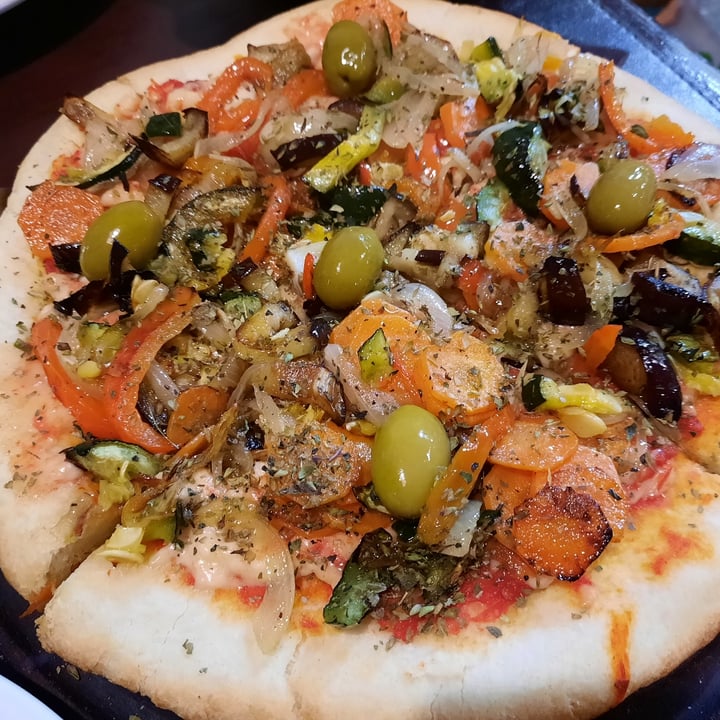 photo of Restaurante Don Alfredo Pizza vegana shared by @paulitamonna on  13 Oct 2021 - review